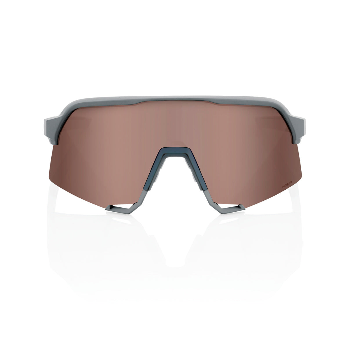 S3 - Soft Tact Stone Grey - HiPER Crimson Silver Mirror Lens